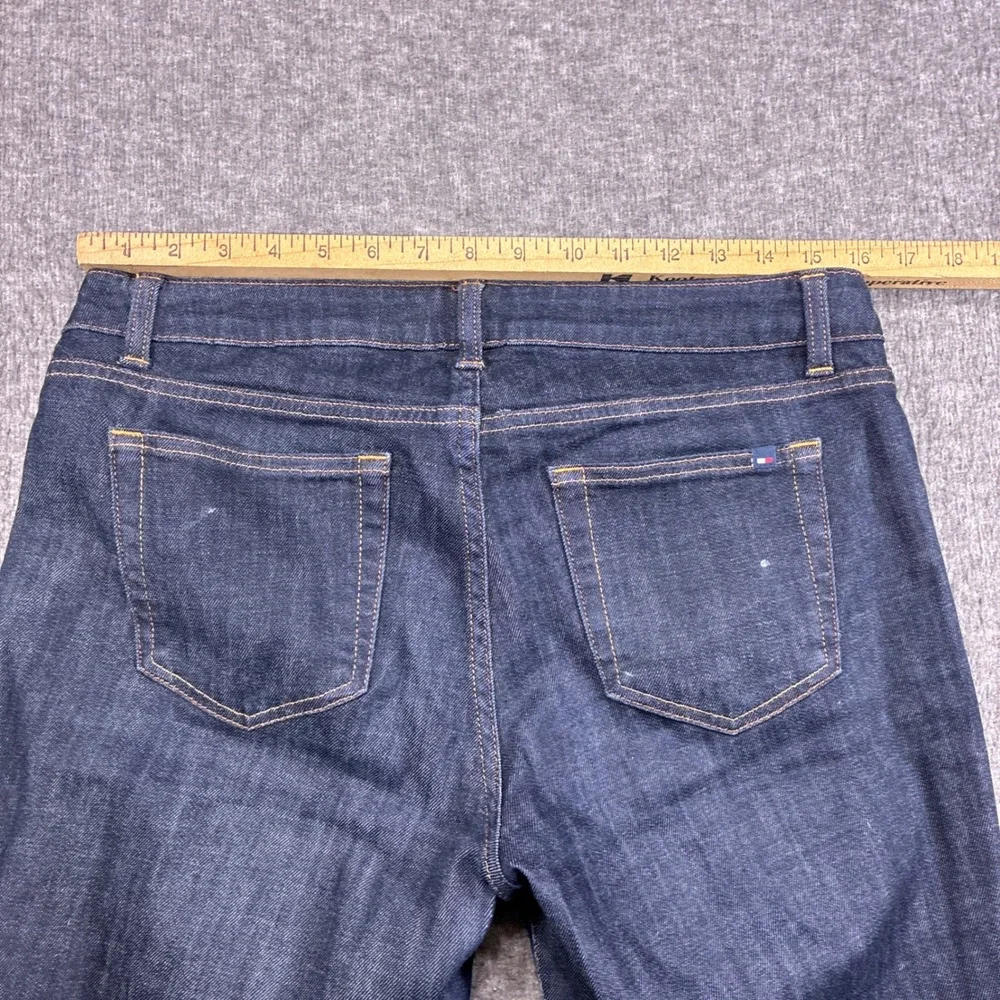 Tommy Hilfiger Bootcut Jeans Women 8R Indigo Stretch Denim